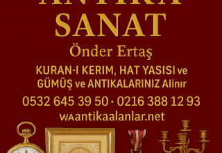 Antika Alanlar İstanbul | Gümüş, Tablo, Hat, Kuran – Yerinde Nakit | Ertaş Antik